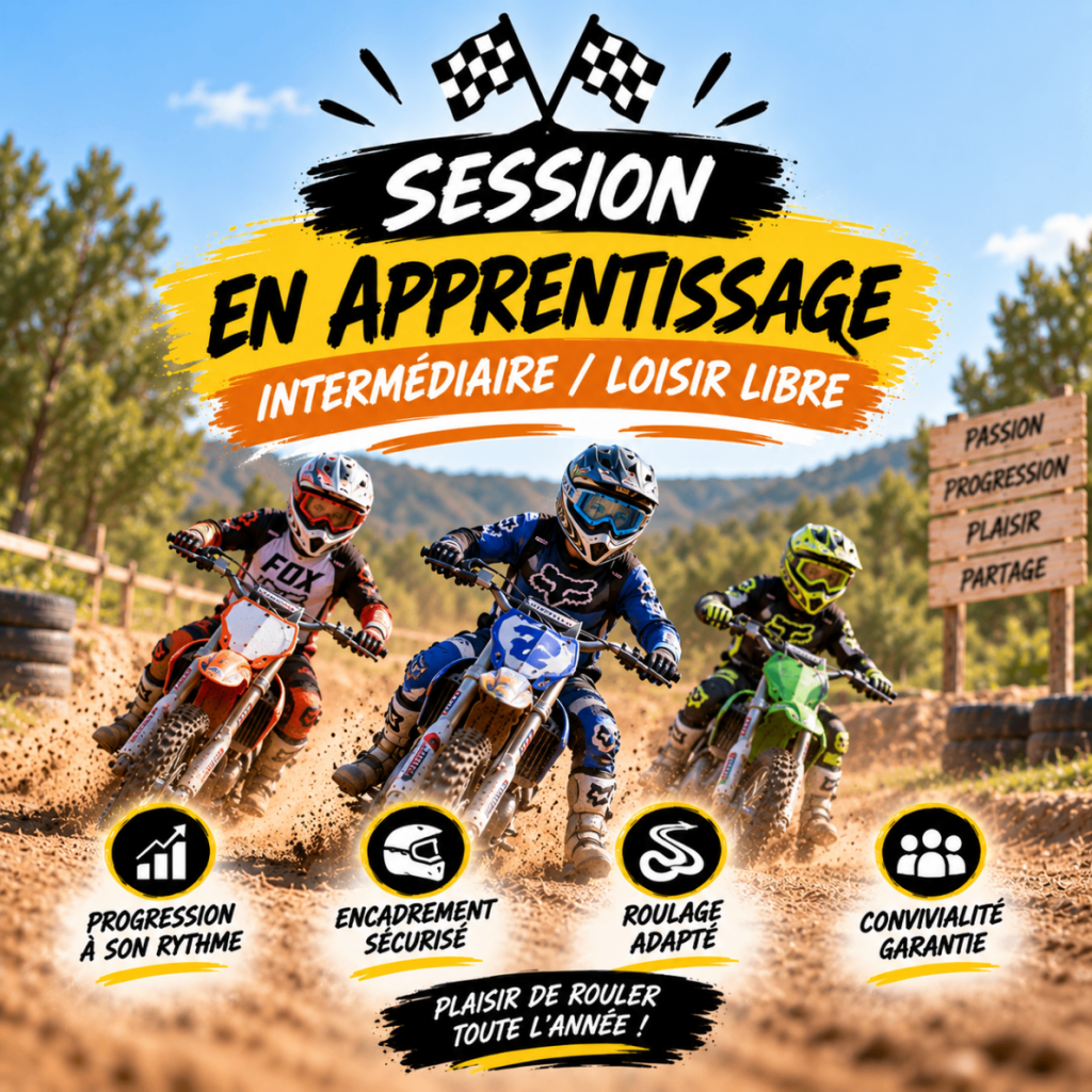 Session en apprentissage / intermédiaires en loisir à 11h15