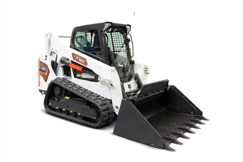 Aebi MINI CHARGEUR BOBCAT A CHENILLE GODET/FOURCHE 450T
