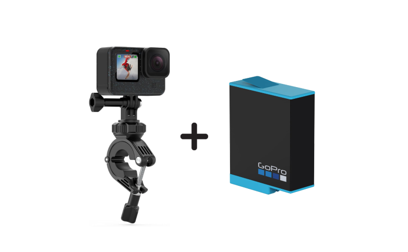 GoPro Hero 9 + accessoires fixation + 1 Batterie supp