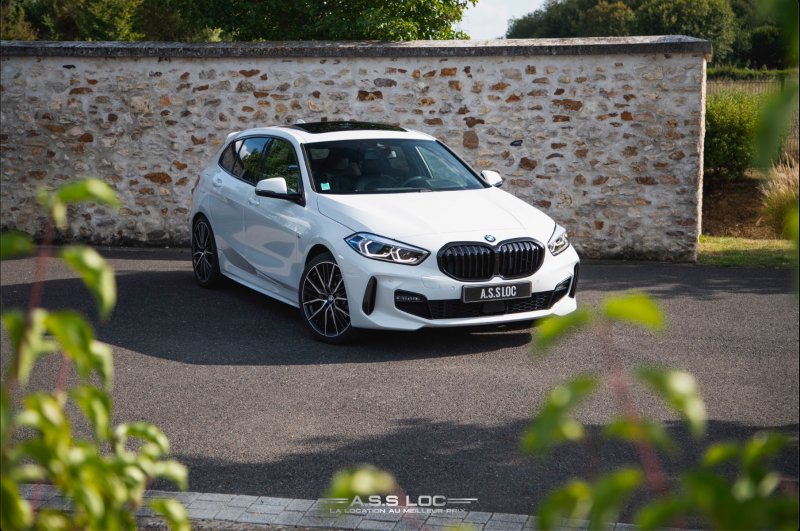 BMW SERIE 118i BLANC