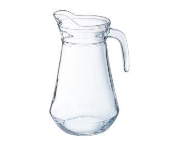 pichets à eau (verre & plastique)