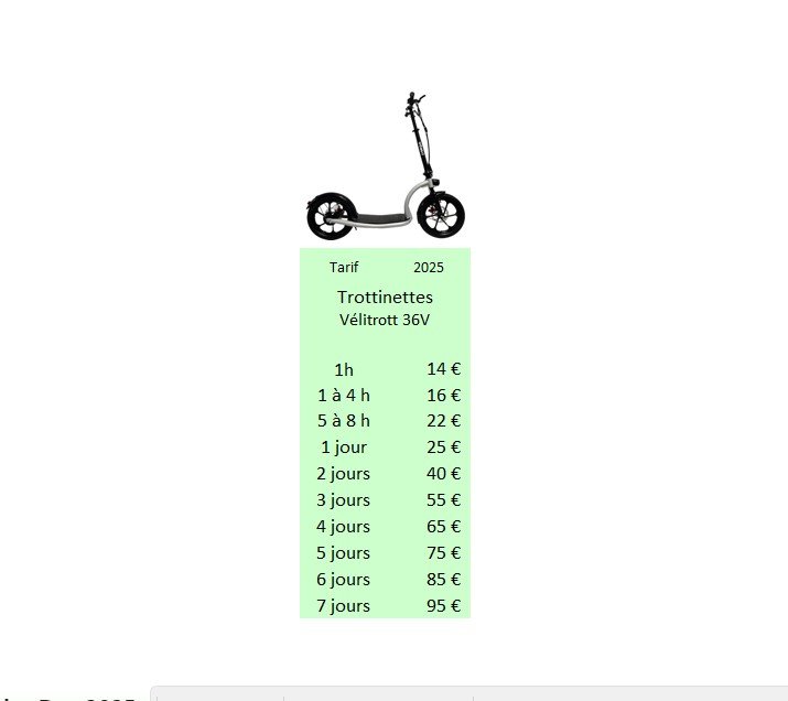 photo tarif trottinettes
