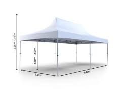 1550-Chapiteau 3X6 BLEU MARINE /h sans livraison