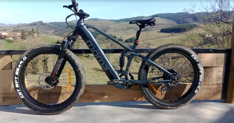 Momabike E-MTB 27 FAT BIKE !