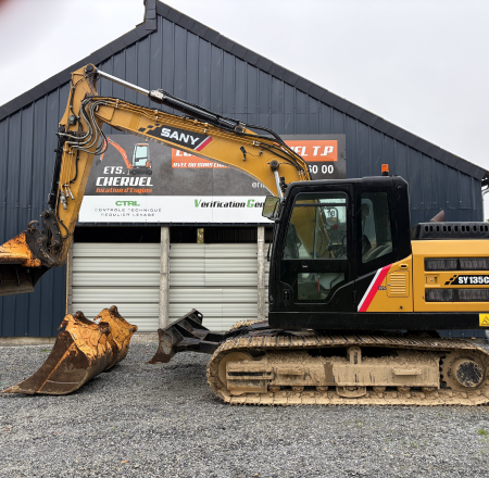  Sany Sy 135c pelle 15 tonnes