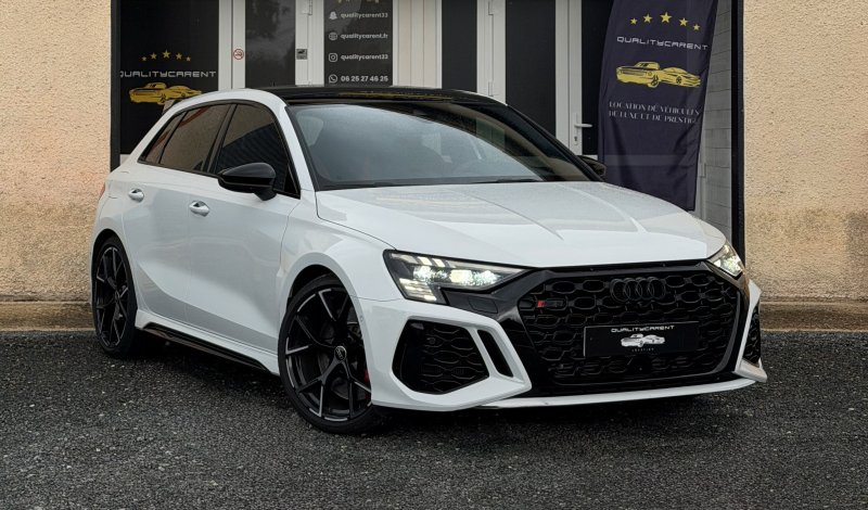 Audi Audi RS3 8Y – 2.5 TFSI 400 ch quattro S tronic blanche