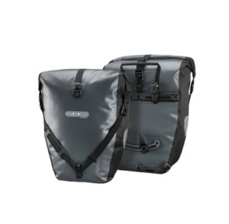 Sacoches arrières et sacoche de guidon