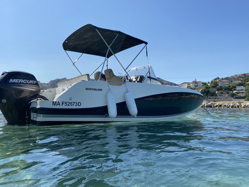 Quicksilver 605 open