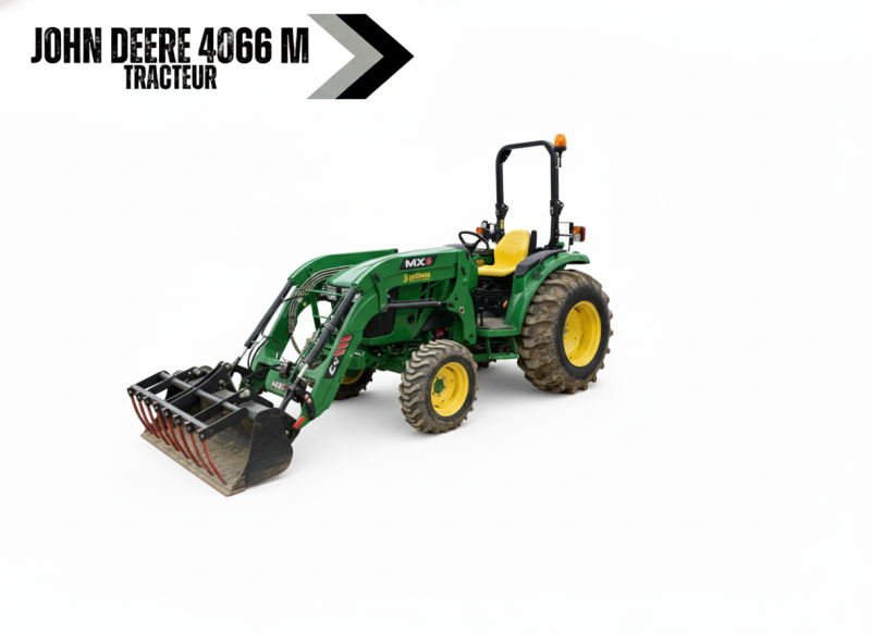  Tracteur utilitaire compact John Deere 4066M