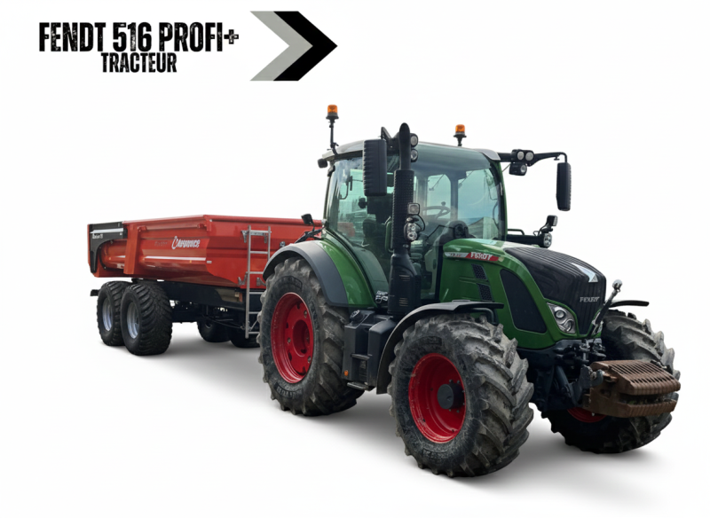 Tracteur FENDT 516 Profi +