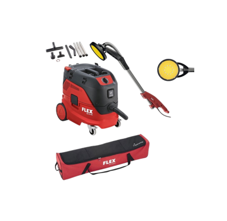 Flex Ponceuse giraphe GE5 +aspirateur