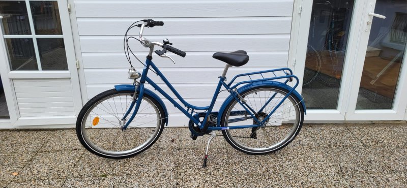 Arcade 38-39 Vélo ville col cygne bleu Arcade