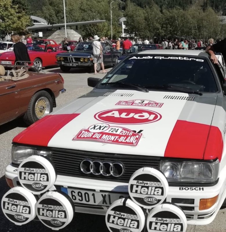 Audi Quattro 1986 (AVEC CHAUFFEUR)