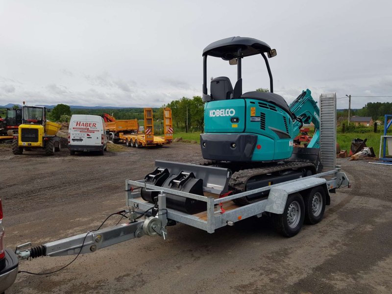  Remorques porte engins 2 essieux 3,5t