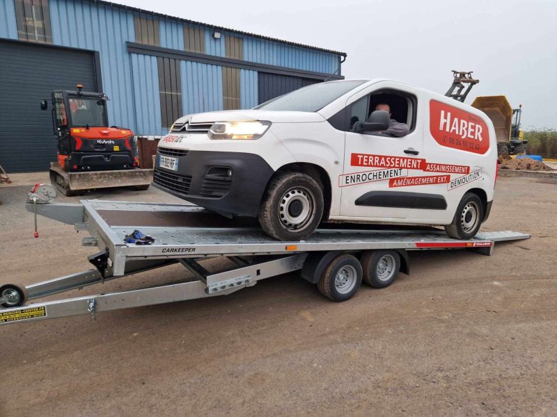  Remorque porte voiture 2 essieux 2,7T